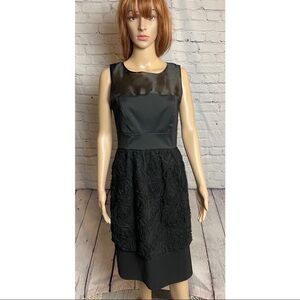 Just Taylor Black Cocktails Dress Size 6